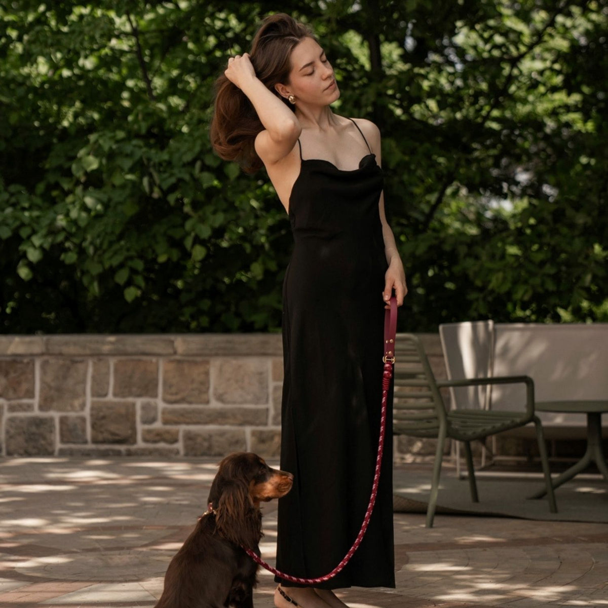 Catalina Dog Leash Ruby Rose - Mila & Coco