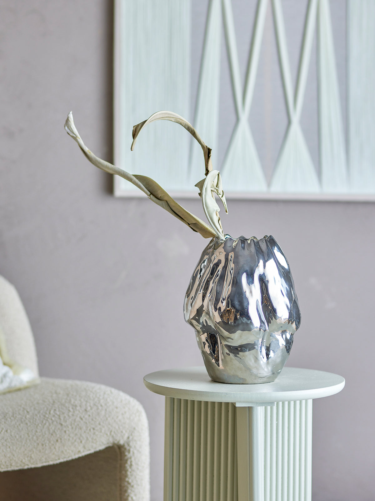 Bobby Vase - Silver