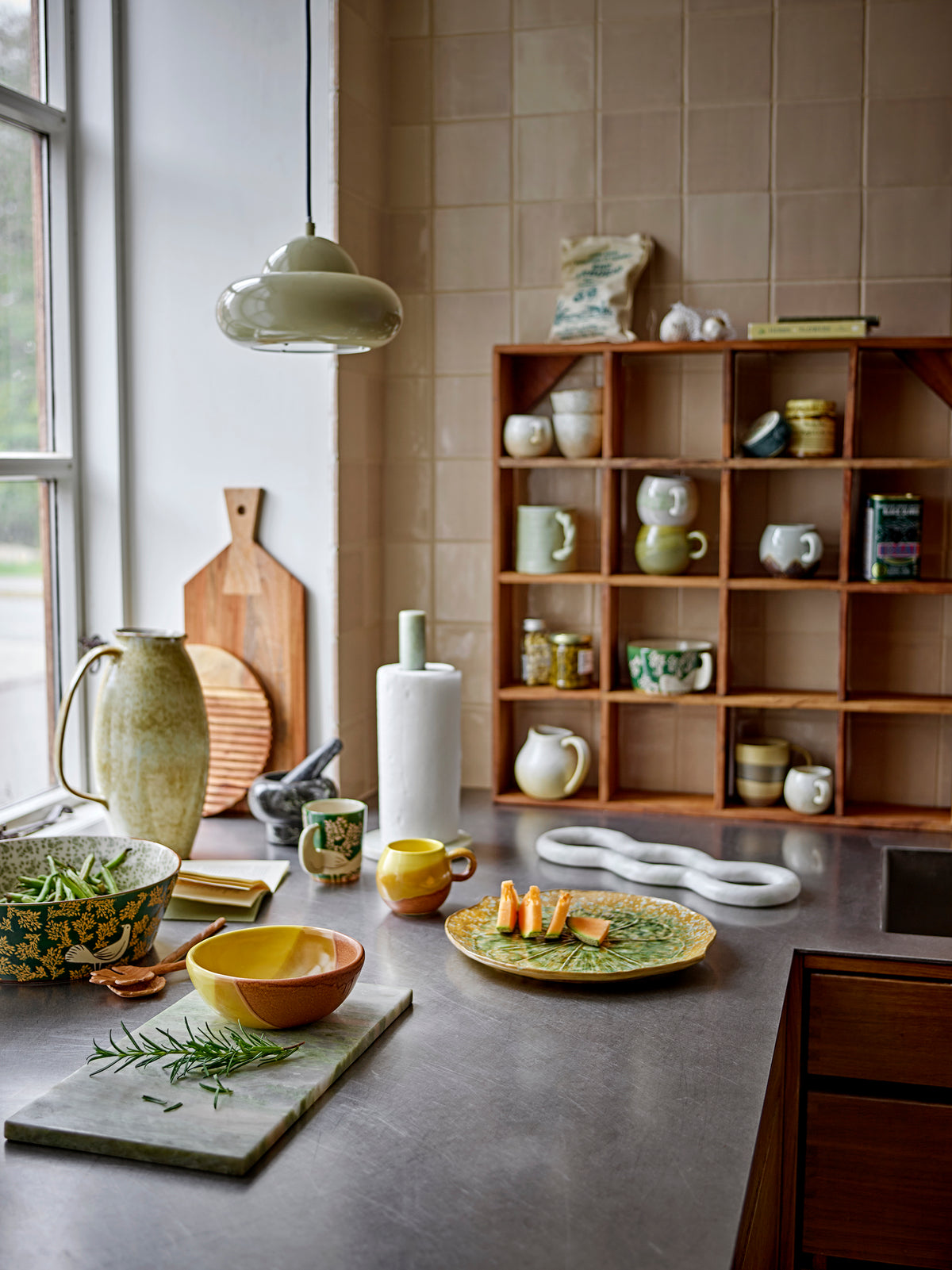 Keika Cutting Board - Light Green - Bloomingville