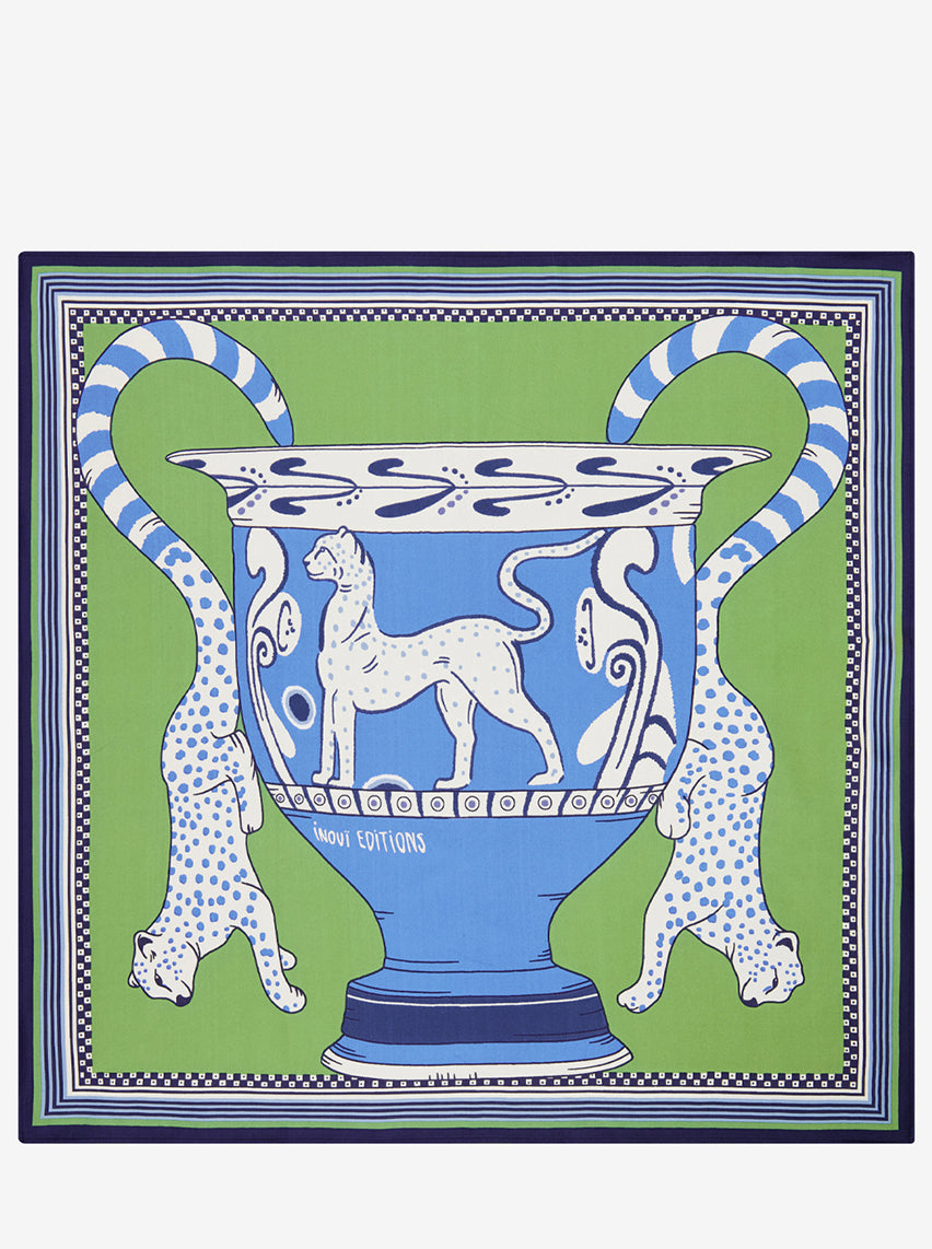 Collector scarf green - Inoui Editions