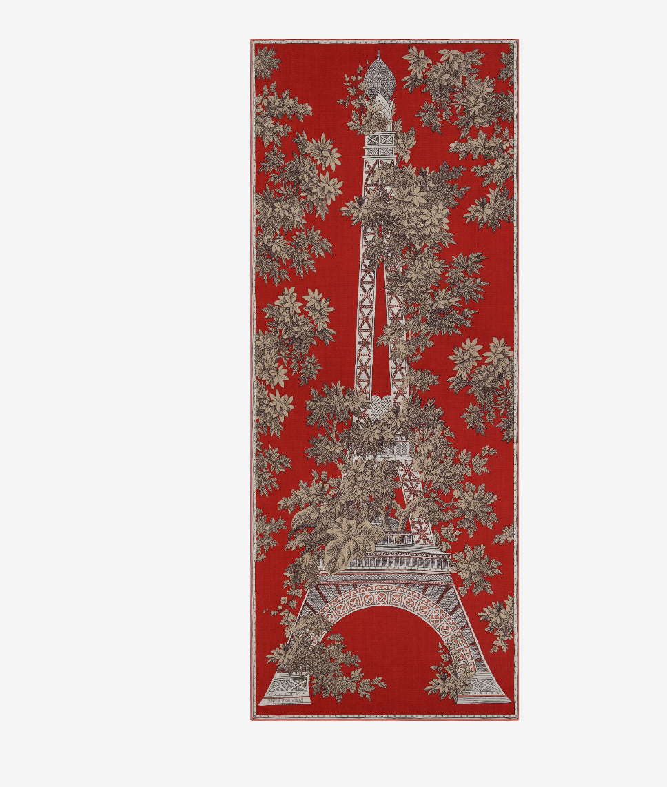1889 ullscarf - Terrakotta - Inoui Editions