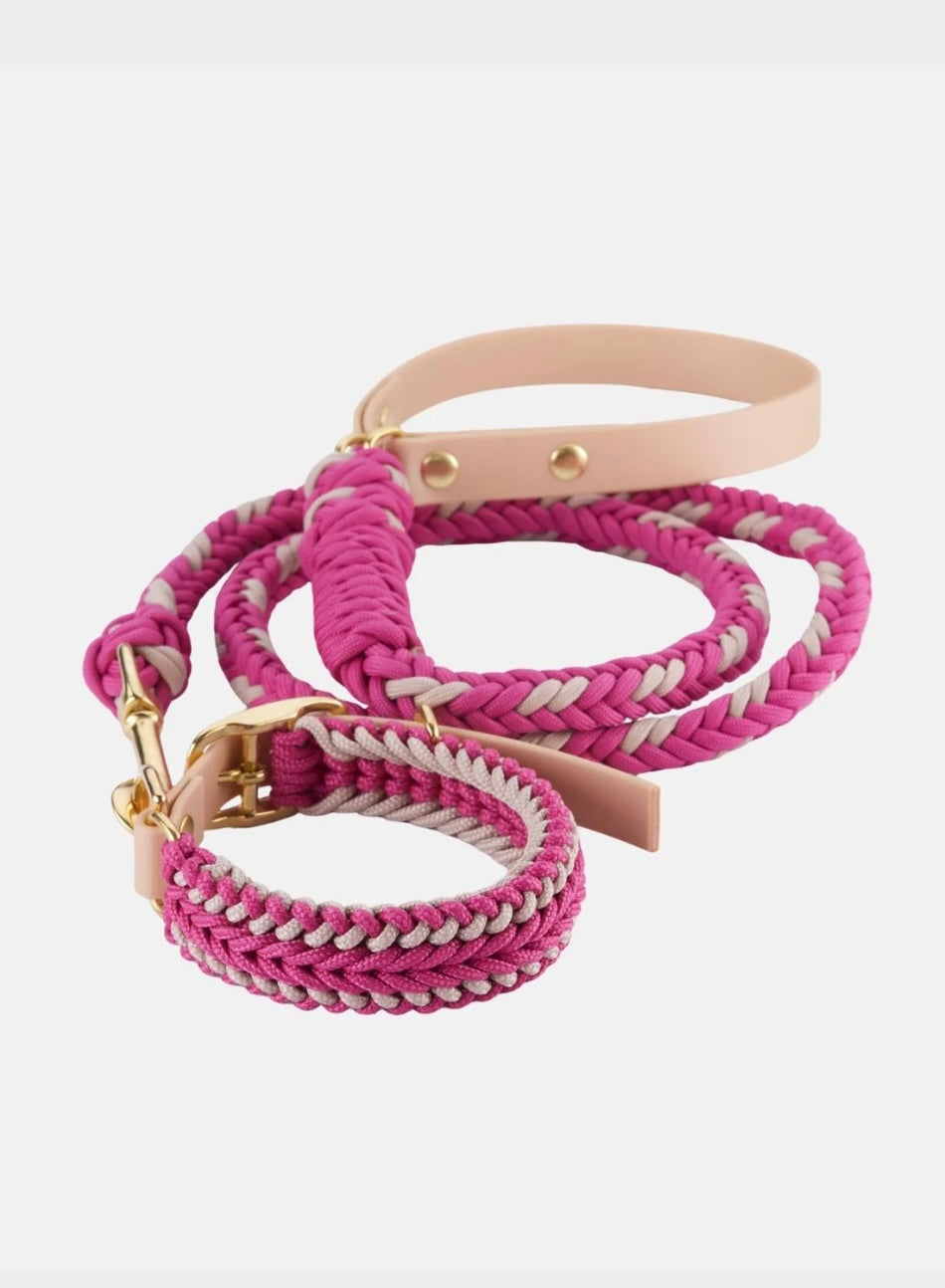 Catalina Dog Leash Rosie Pink - Mila & Coco