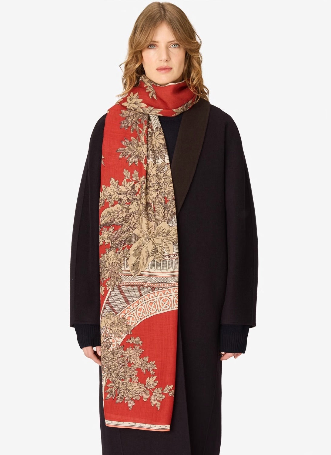 Scarf 1889 Terracotta - Inoui Editions