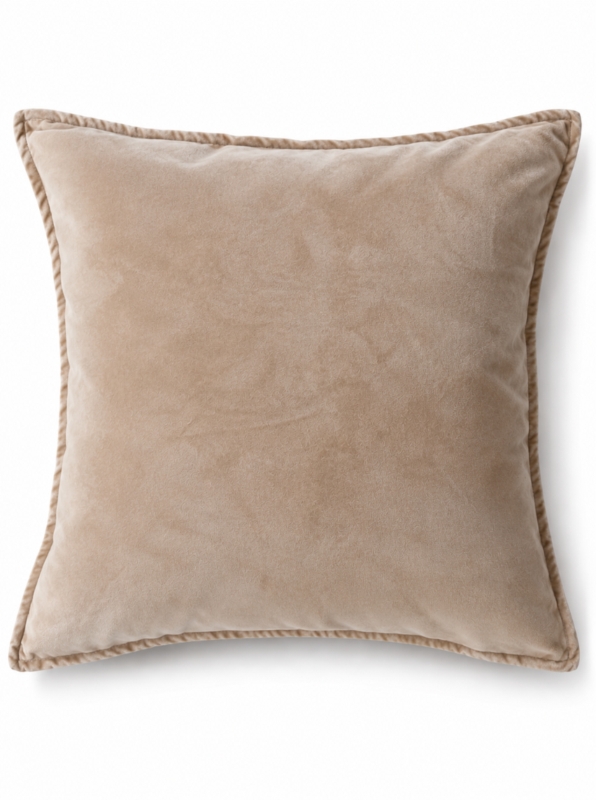 Pip cushion cover - velvet Smoke