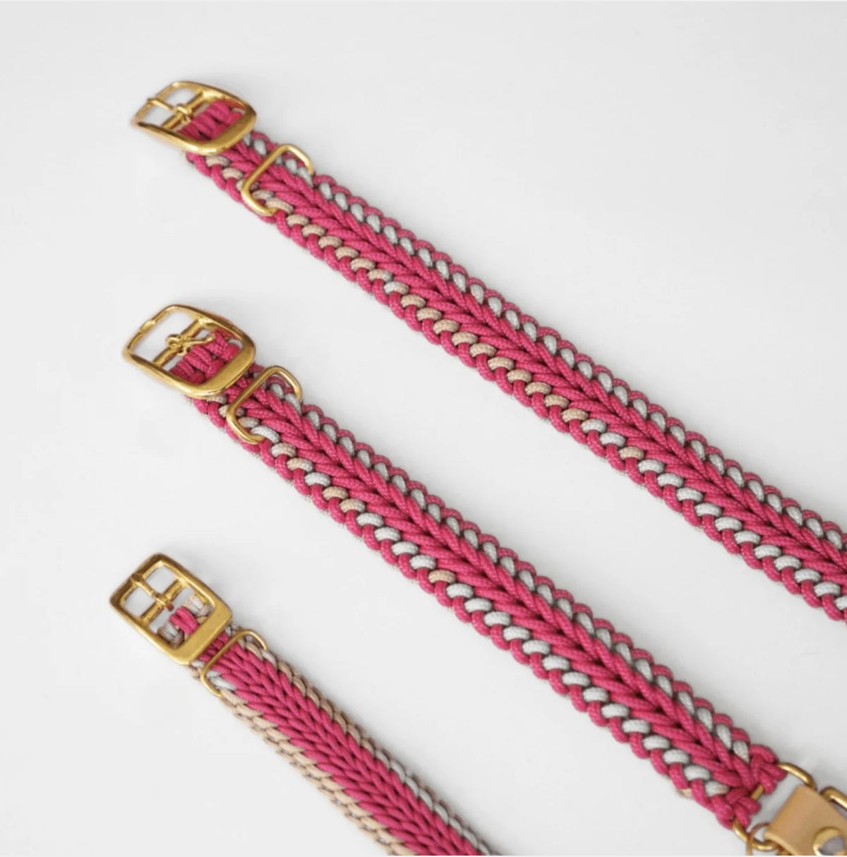Catalina Dog Collar Rosie Pink - Mila & Coco