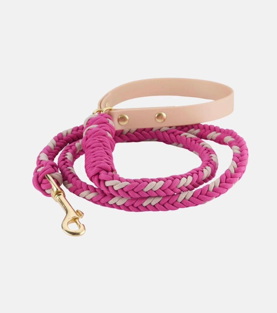 Catalina Dog Leash Rosie Pink - Mila & Coco