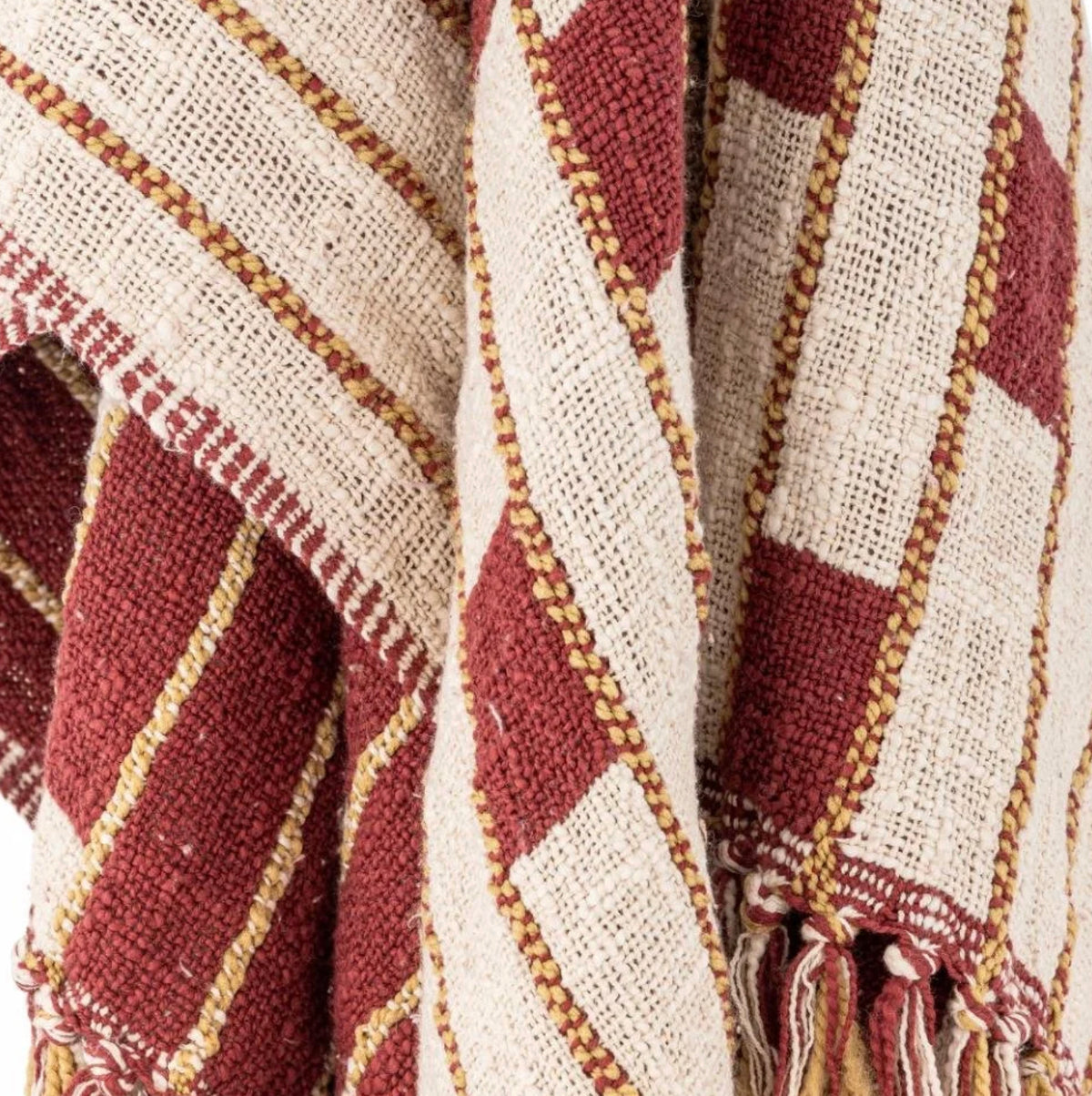 Cang Throw – Red - Bloomingville