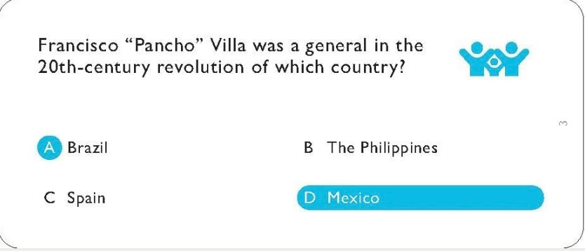 Family Fun Trivia game
