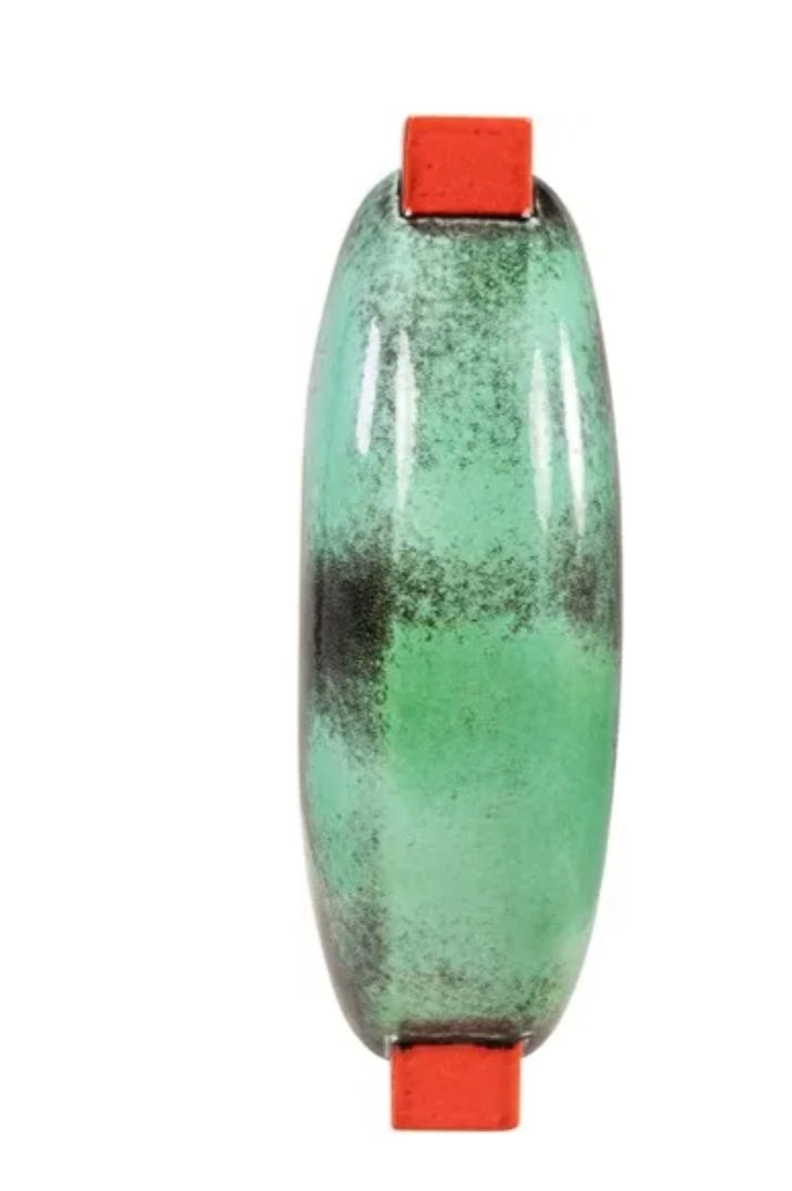 Iris Vase - Blue & Red Earthenware - Versmissen