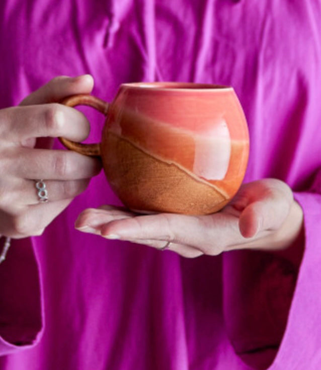 Paula cup - Orange - Bloomingville