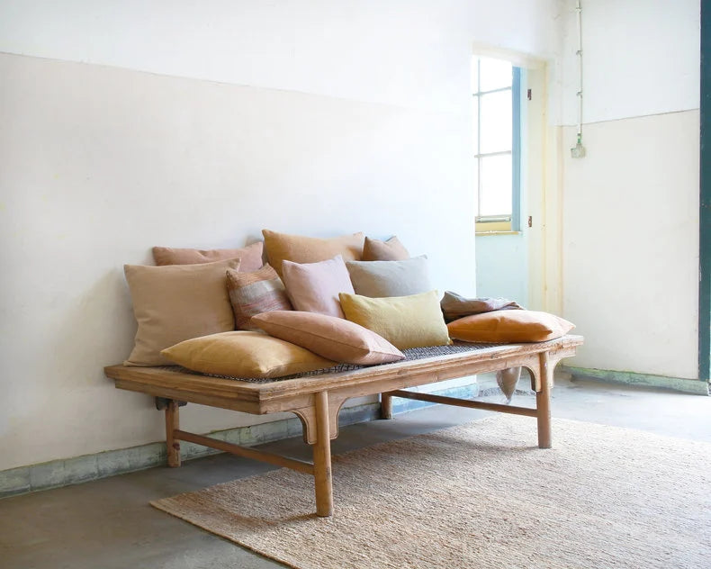 Salta cushion cover - velvet Desert