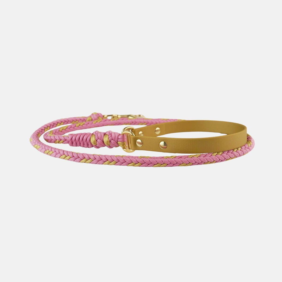 Flor Dog Leash Blush Pink  -  Mila & Coco
