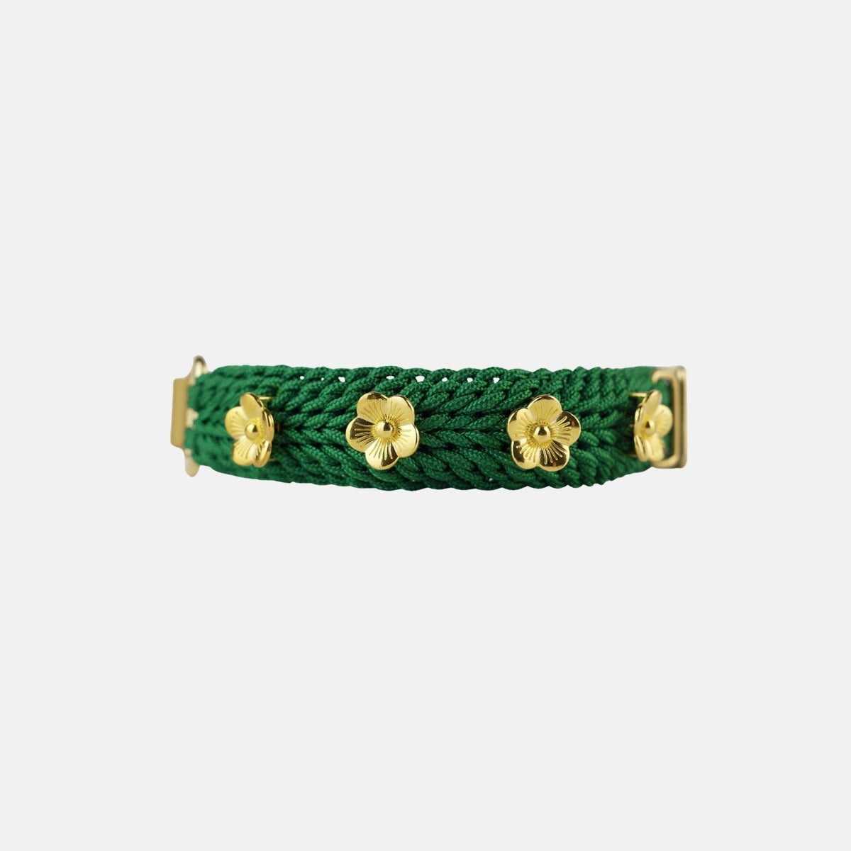 Flor Dog Collar Topaz Green -  Mila & Coco