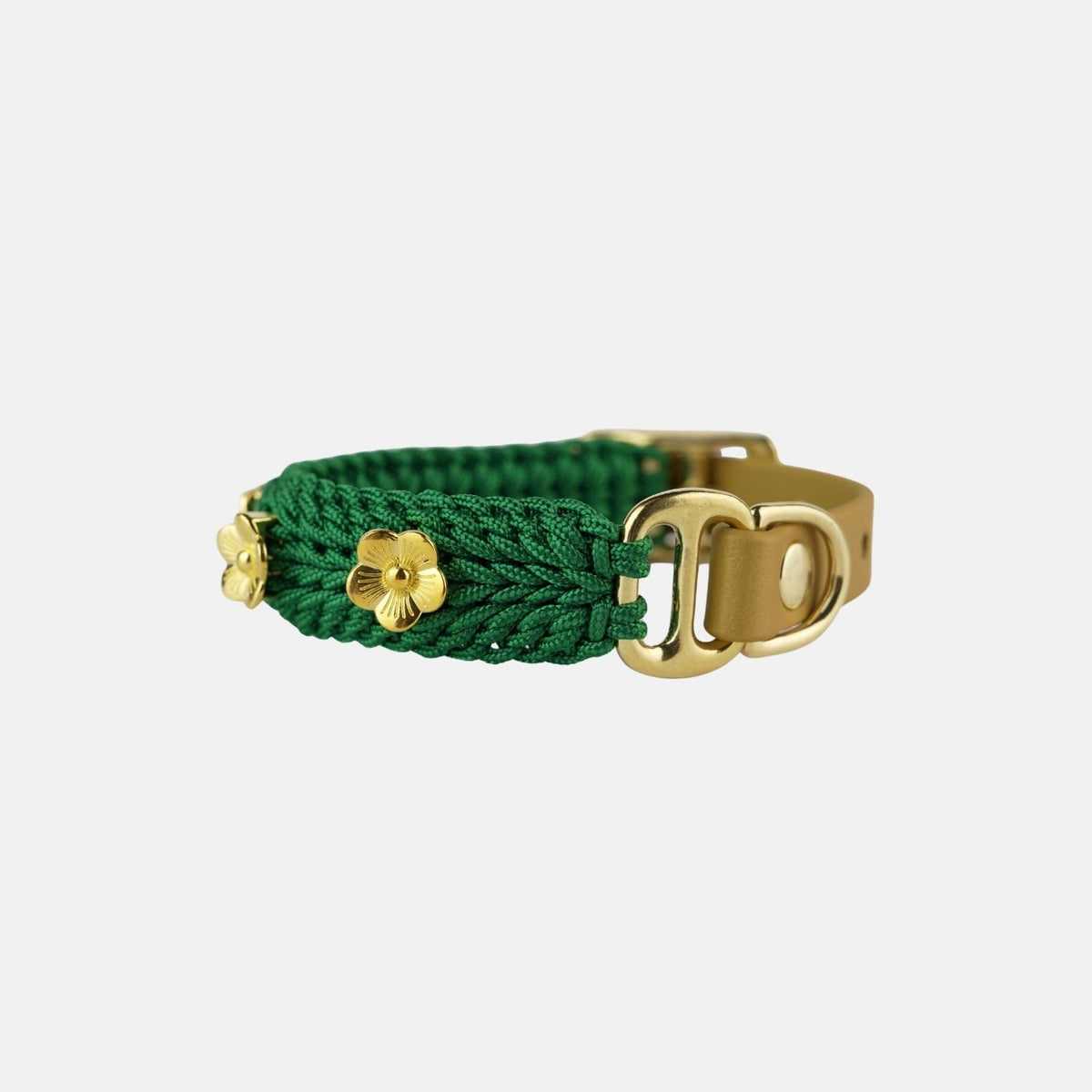 Flor Dog Collar Topaz Green -  Mila & Coco