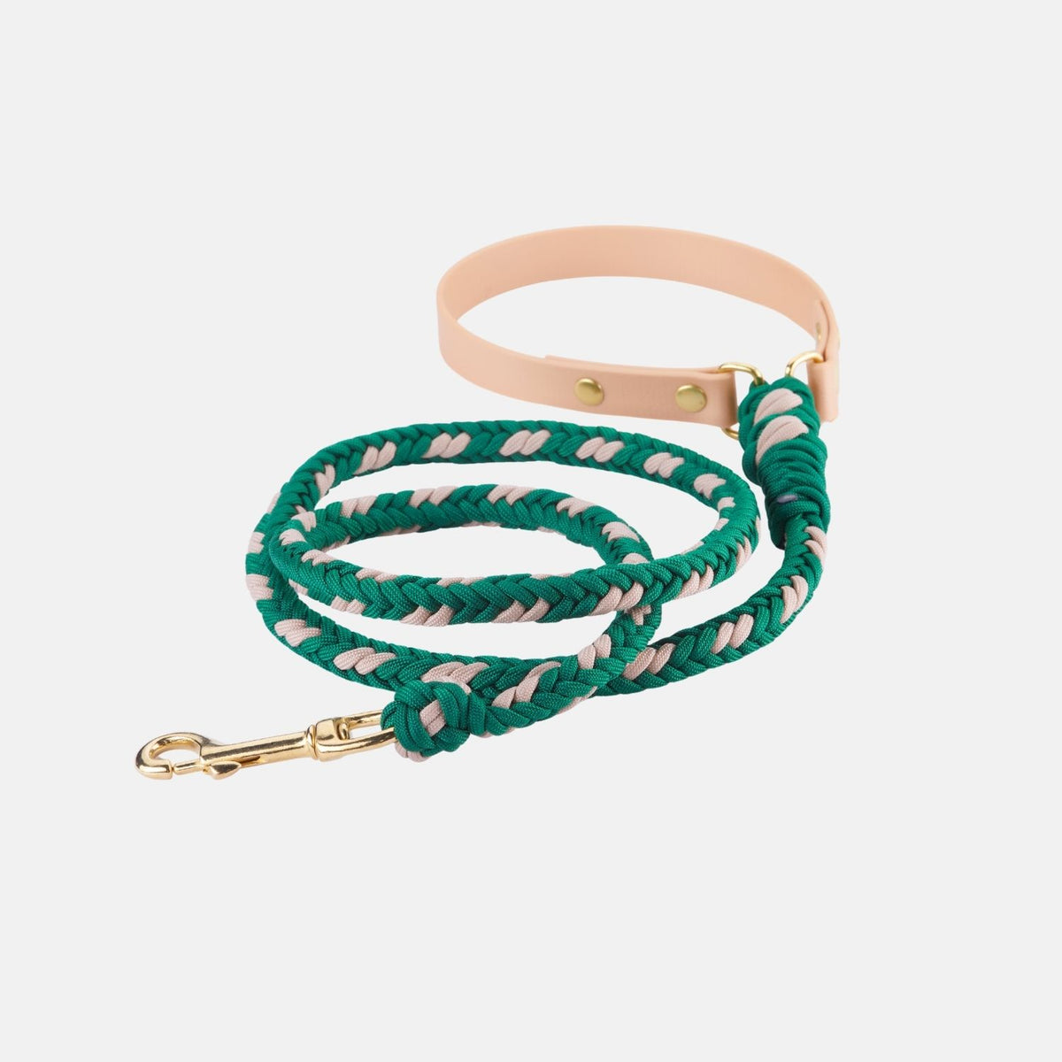 Emerald Green Dog Leash  -  Mila & Coco