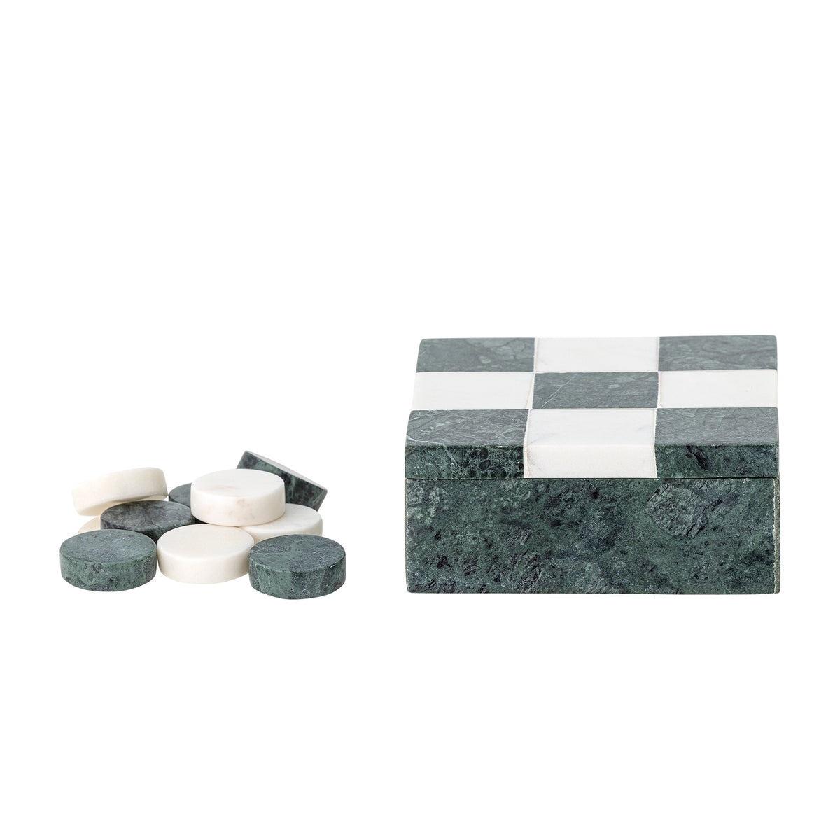 Aske Tic-Tac-Toe - Green marble