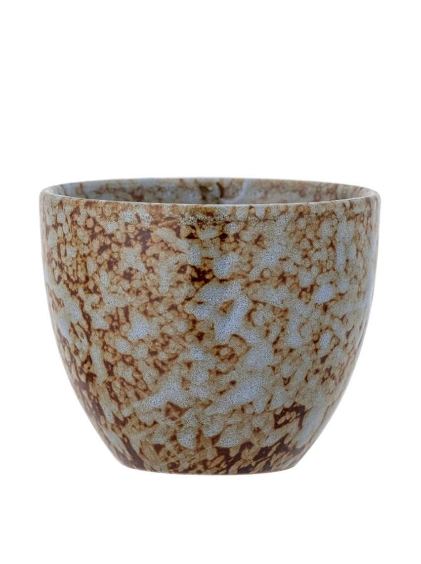 Paula Cup small - Blue/Brown