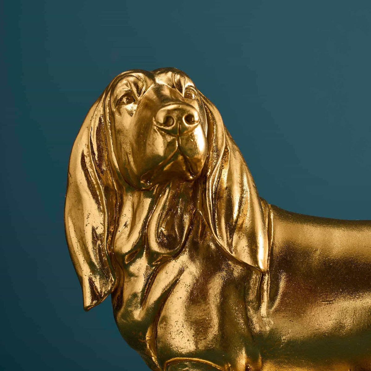 Dachshound bookend, 2-piece