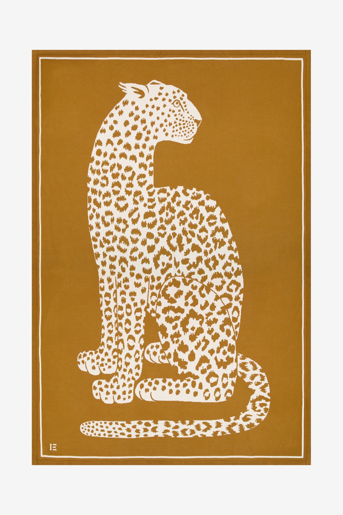Plaid Feline brown - Inoui Editions