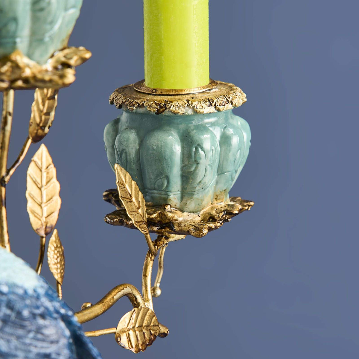 Elephant Candleholder gold