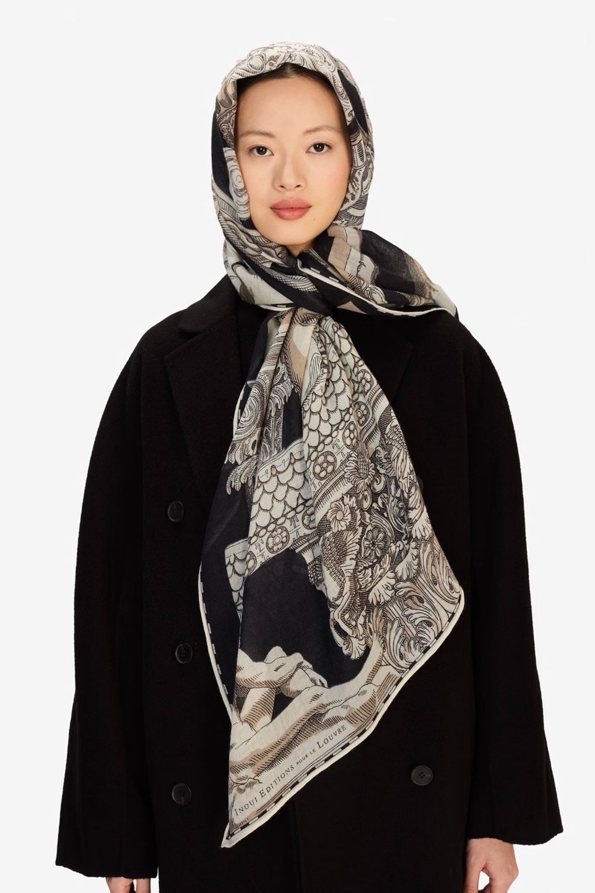 Archives Scarf black- Inoui Editions