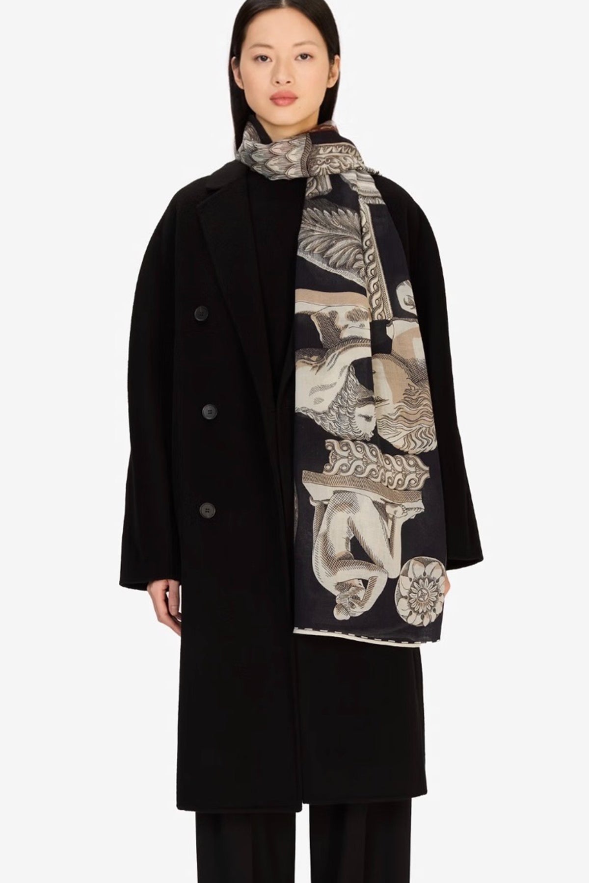 Archives Scarf black- Inoui Editions
