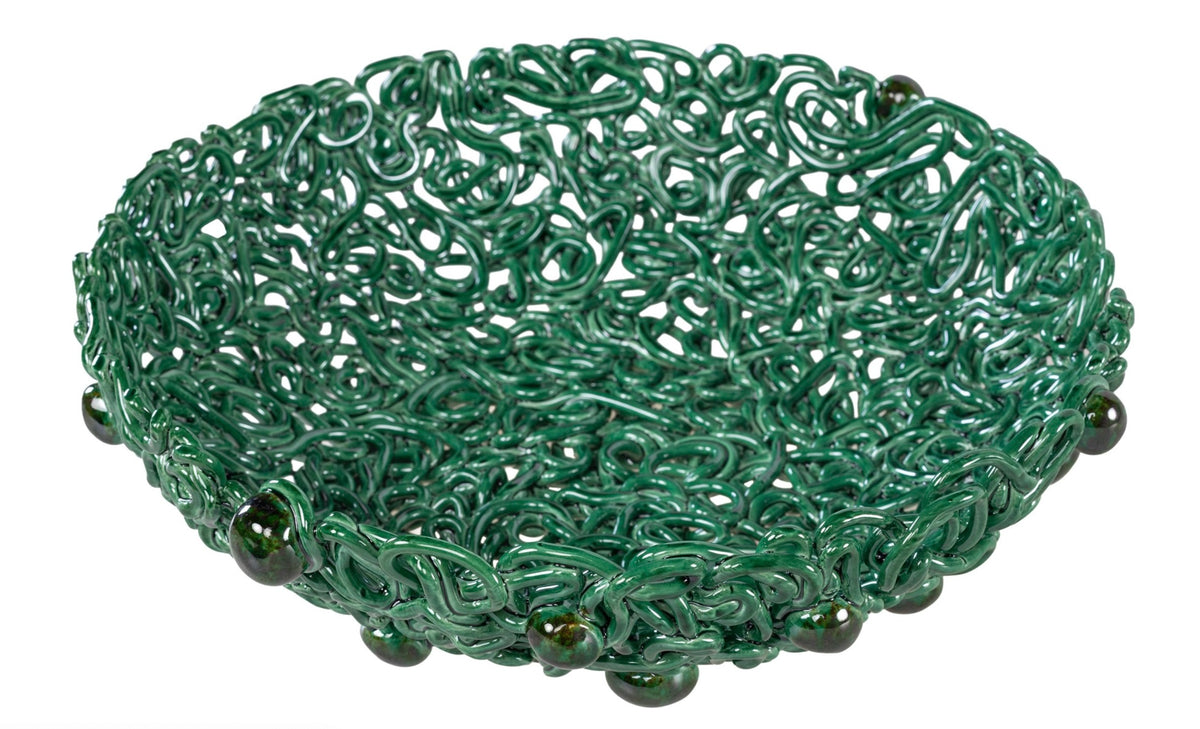 Bird Nest Bowl - Green L - Studio Caruma