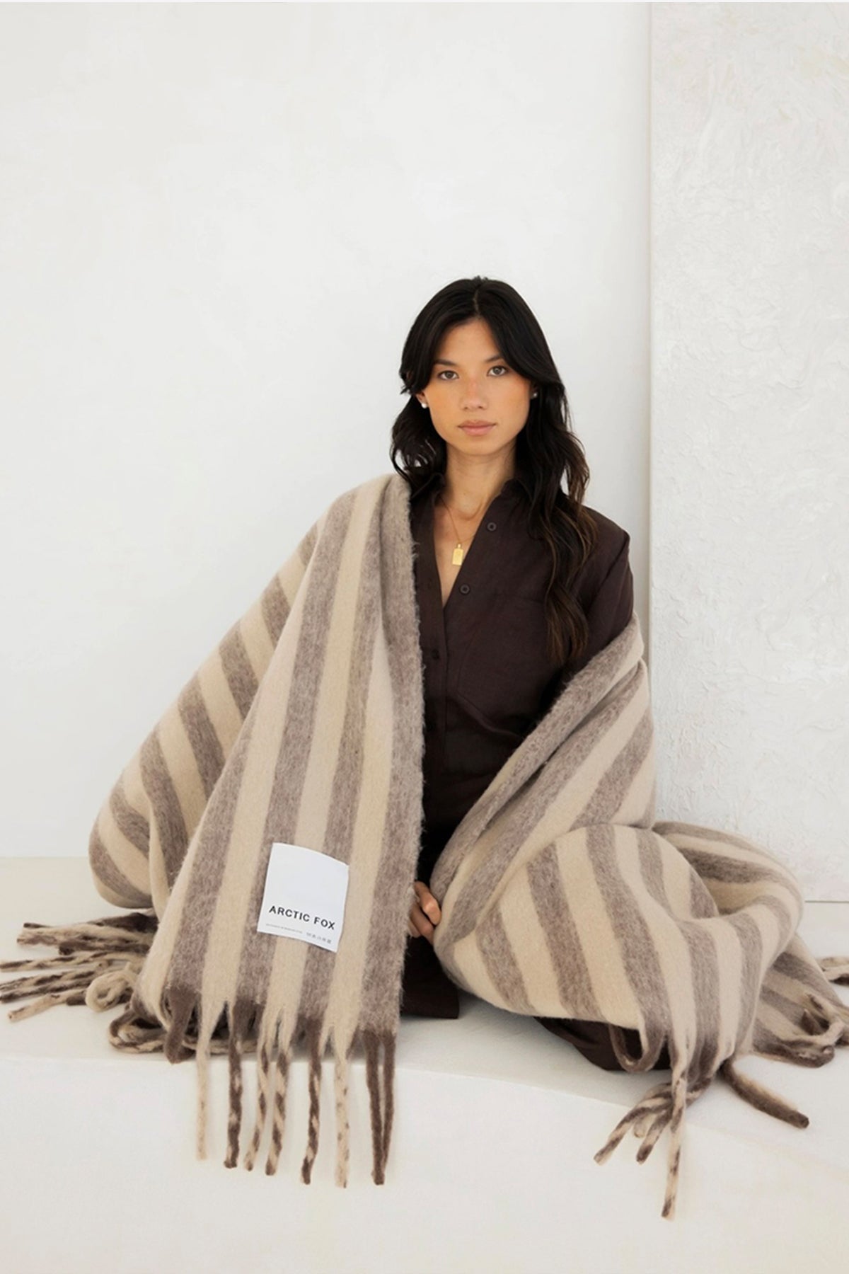 The Reykjavik Throw stripe - ARCTIC FOX & co