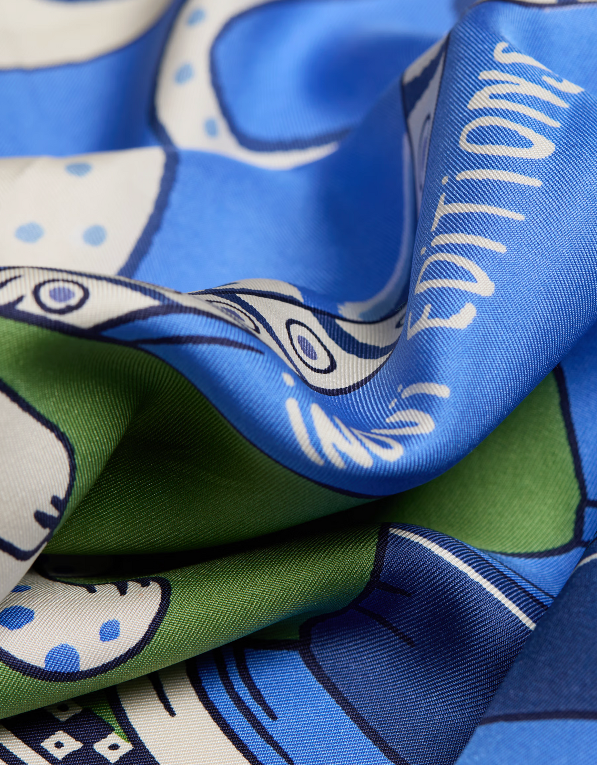 Collector scarf green - Inoui Editions