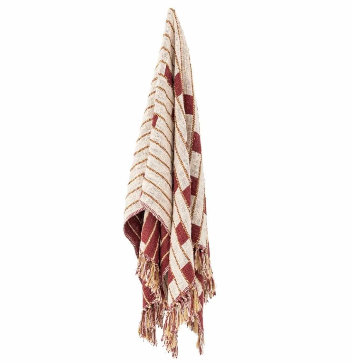 Cang Throw – Red - Bloomingville