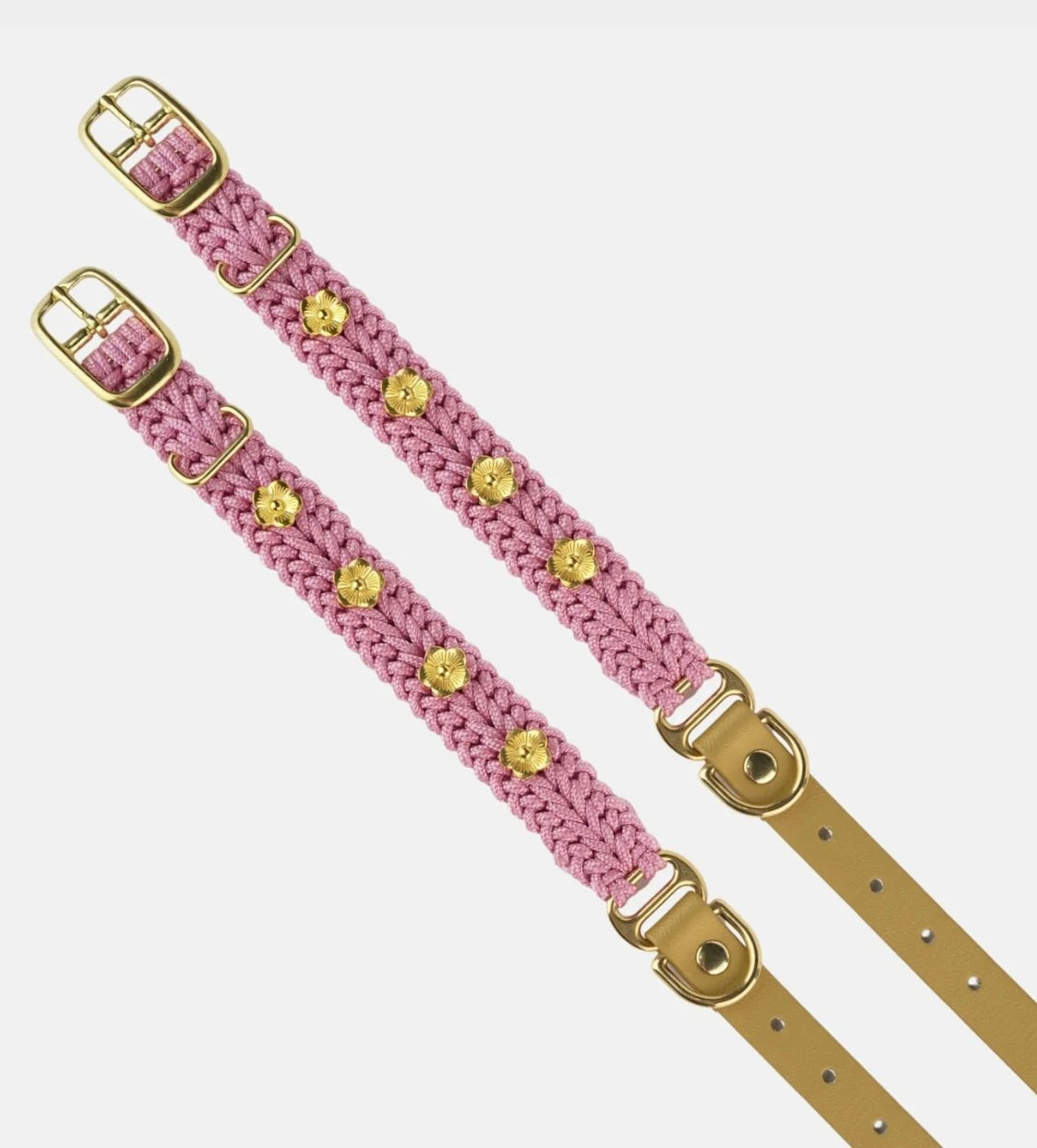 Flor Dog Collar Blush Pink -  Mila & Coco