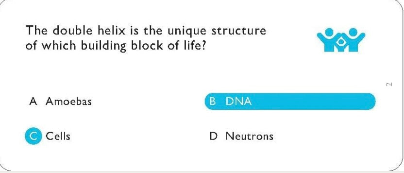 Family Fun Trivia game