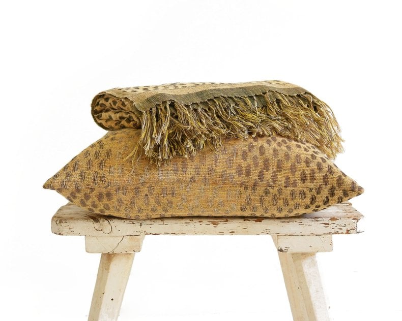 Jaguar cushion cover - leoprint