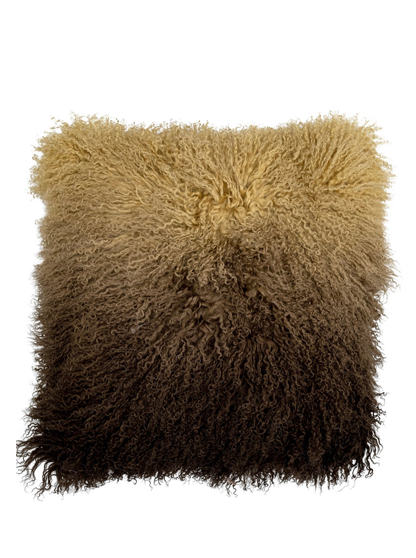 Pansy Cushion - Brown