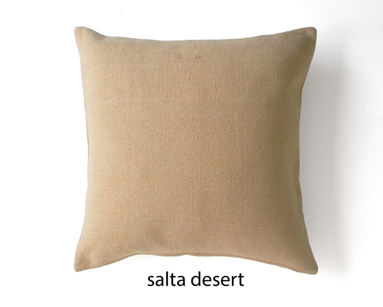 Salta cushion cover - velvet Desert