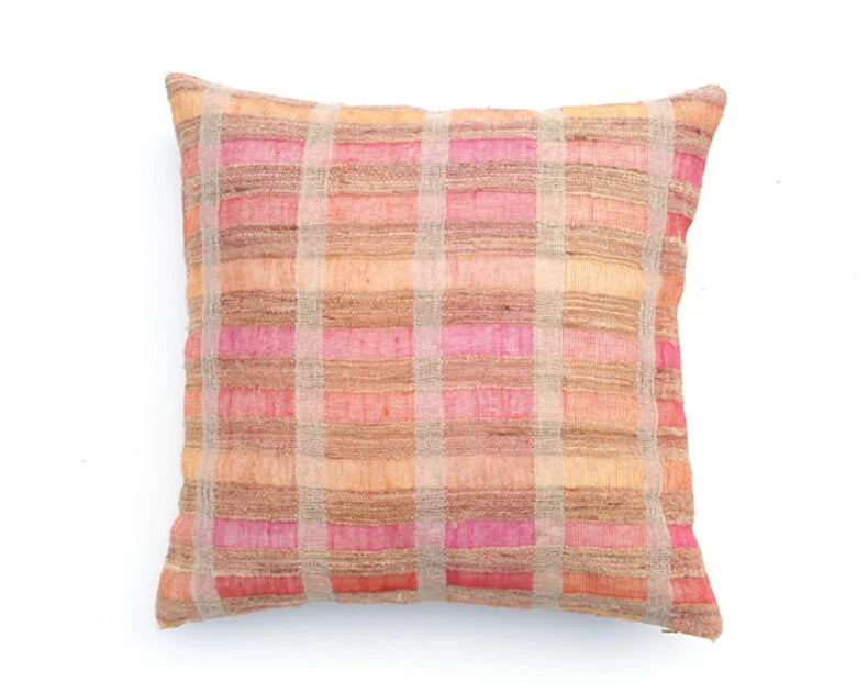 Sienna cushion cover - orange/tobacco