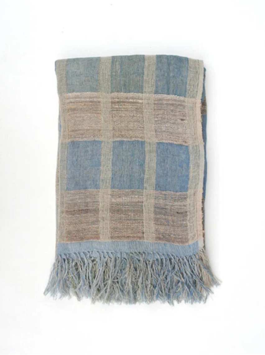 Sienna throw - blue
