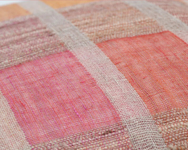 Sienna throw - orange/tobacco