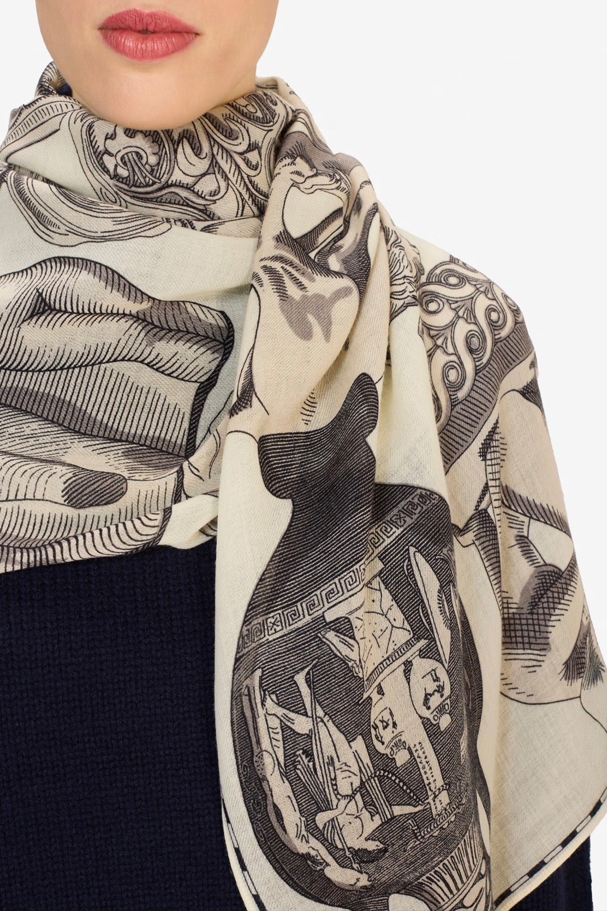 Archives Scarf white - Inoui Editions